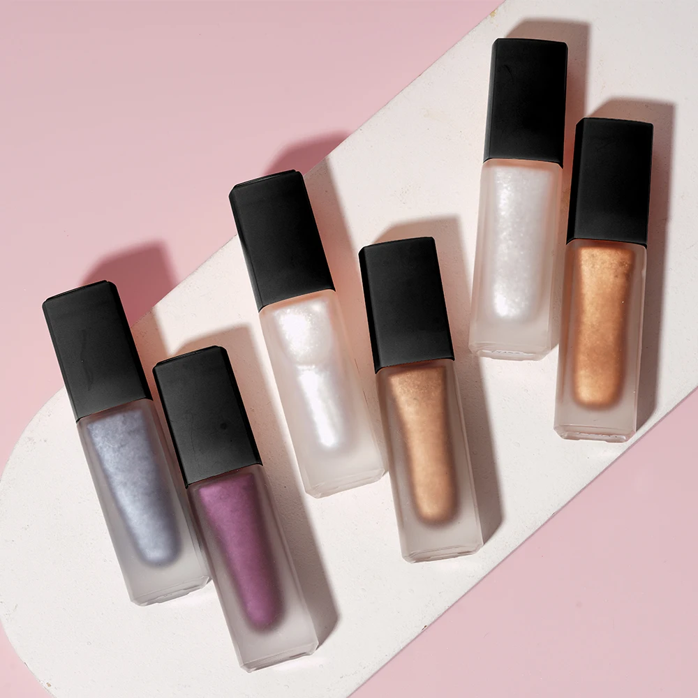 Liquid Glitter Eye Shadow For Eyes  Long Wear Metallic Matt  Eyeshadow  Makeup Pigmented Eye Shadow with Custom Private Label