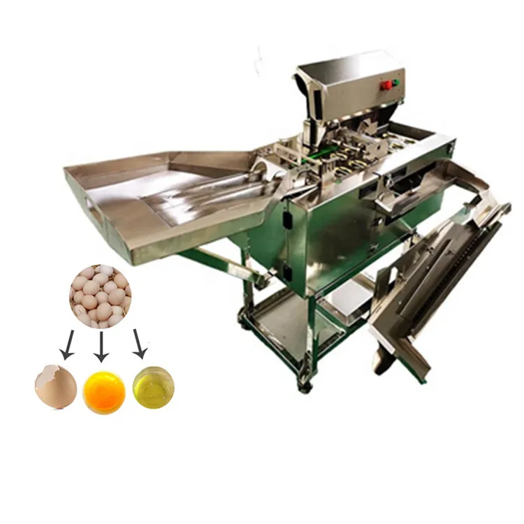 egg breaking machine egg separator machine / industrial egg separator / egg cracker with separator