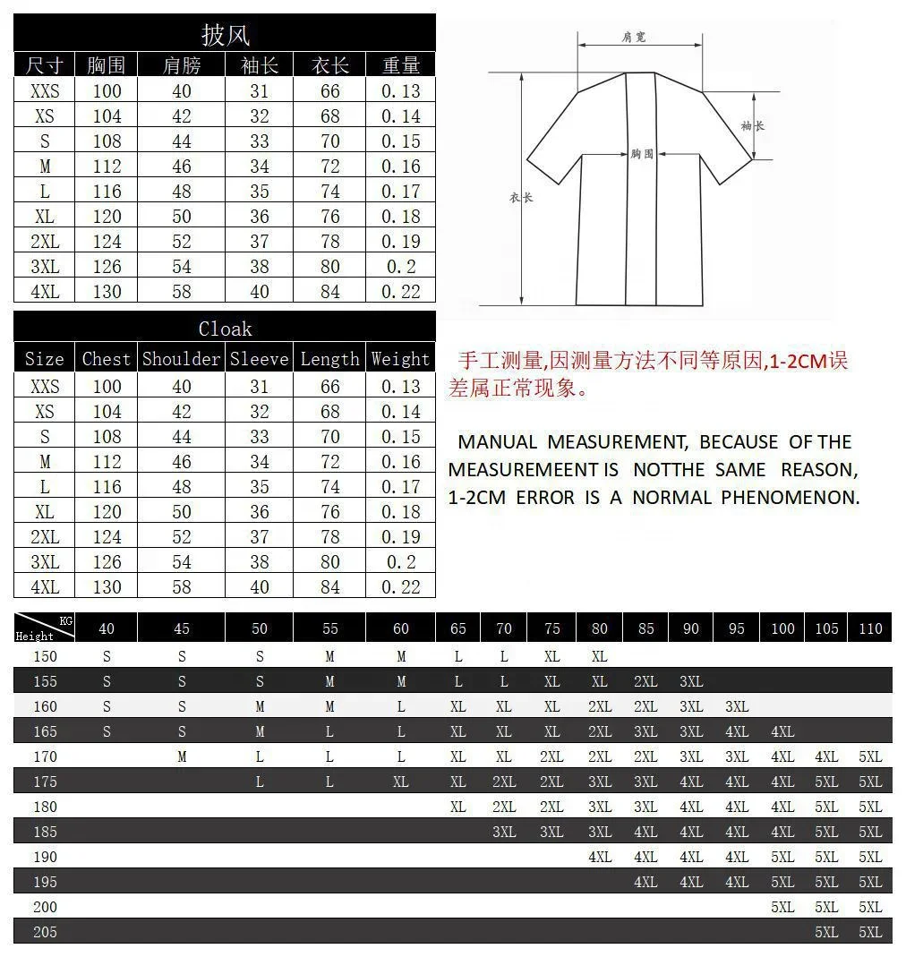 Unisex Anime Cosplay Costume Portgas D Ace Monkey D Luffy Four Emperor Kaido Edward Newgate Logo Printed Cloak Jacket