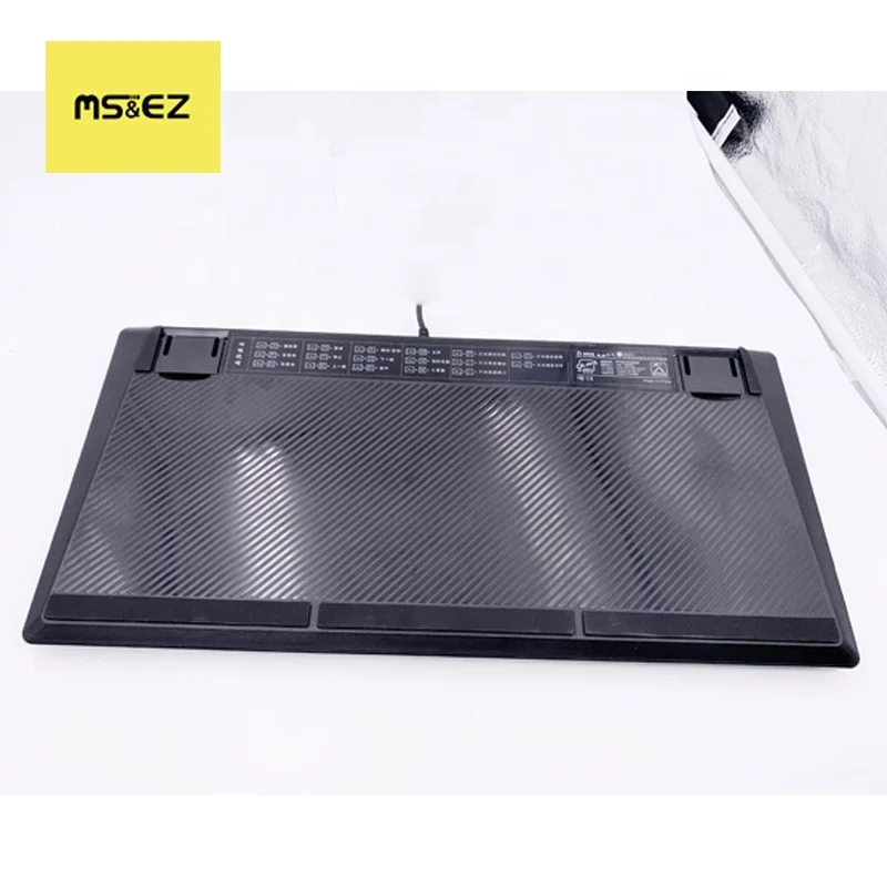 
Full Backlit Gaming Keyboard Wired RGB Mechanical Keyboard Multimedia Music Volume Gamer Keyboard With Wrist Rest 