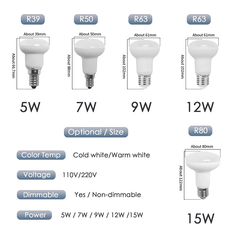 
5w 7w 9w led bulb CE rohs led ceiling lights energy saving light e27 bulbs 