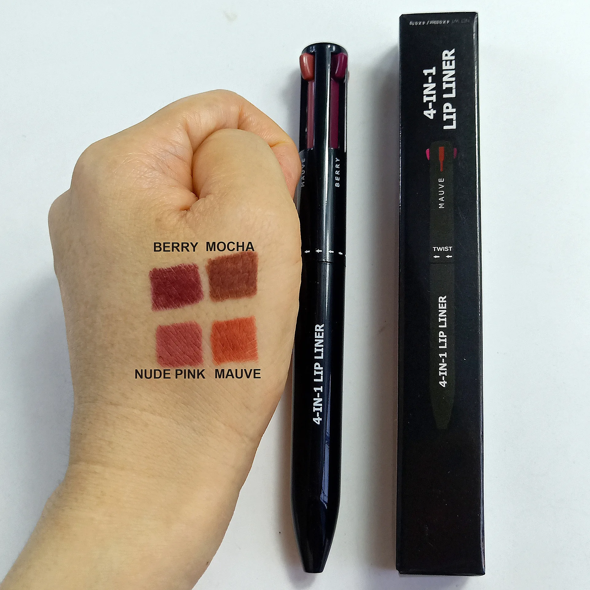 Private Label New Hot Sales Matte Lipstick Waterproof and Moisturizing Lipstick Pen 8 Colors Lipliner Lip Beauty Cosmetics