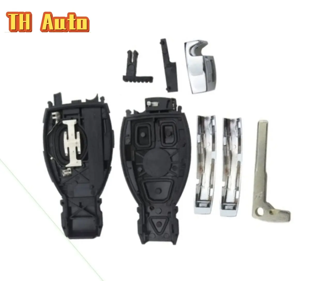 free shipping 4 3+1 button Replacement Shell Smart Remote Key Case for Mercedes-Benz BGA CLS CLK CLA SLK W203 W210 W211 AMG W204