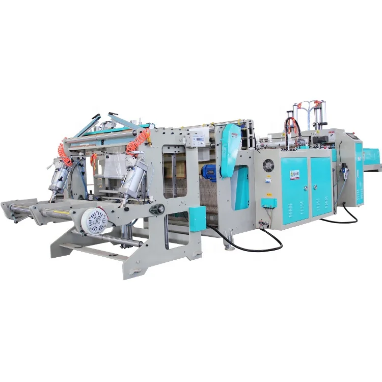 
all sizes t shirt plastic shopping bag making machine 