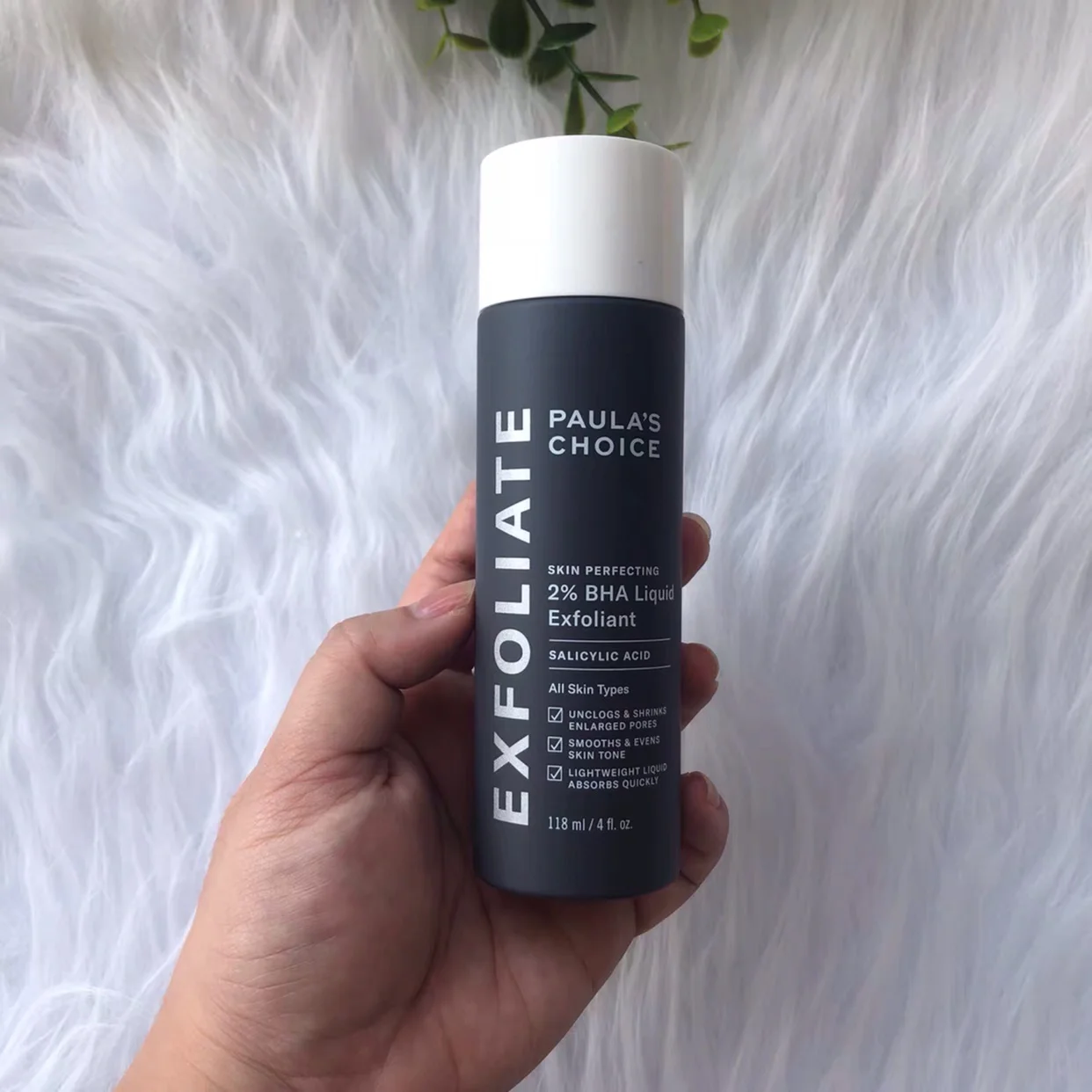 Great Choice Skin Perfecting 2% BHA Liquid Exfoliant Facial Exfoliant For Blackhead Enlarged Pores Wrinkles