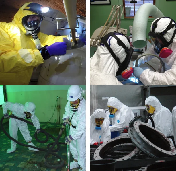Wholesale EN14126 coverall suit tyvek coverall disposable safety chemical waterproof coverall type 5 size XL XXL XXXL