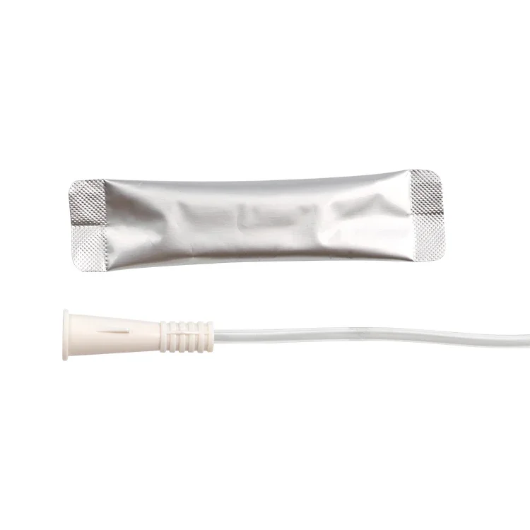 Disposable medical sterile nelaton catheter PVC sterile hydrophilic intermittent catheter