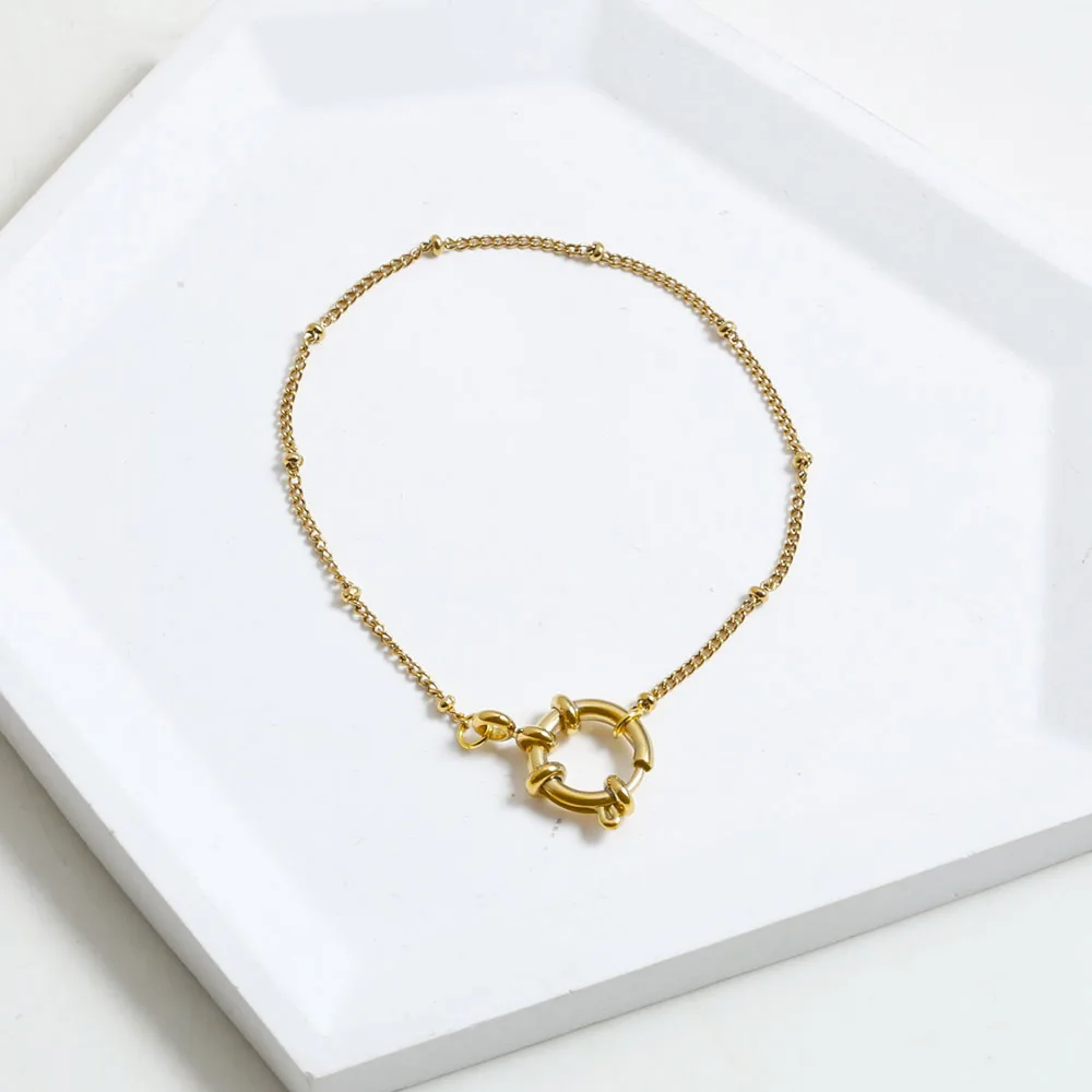 Manufacturer custom high quality gold plated jewelry wholesale new arrival jewellery alibaba suppliers 18k gold bracelet jewelry