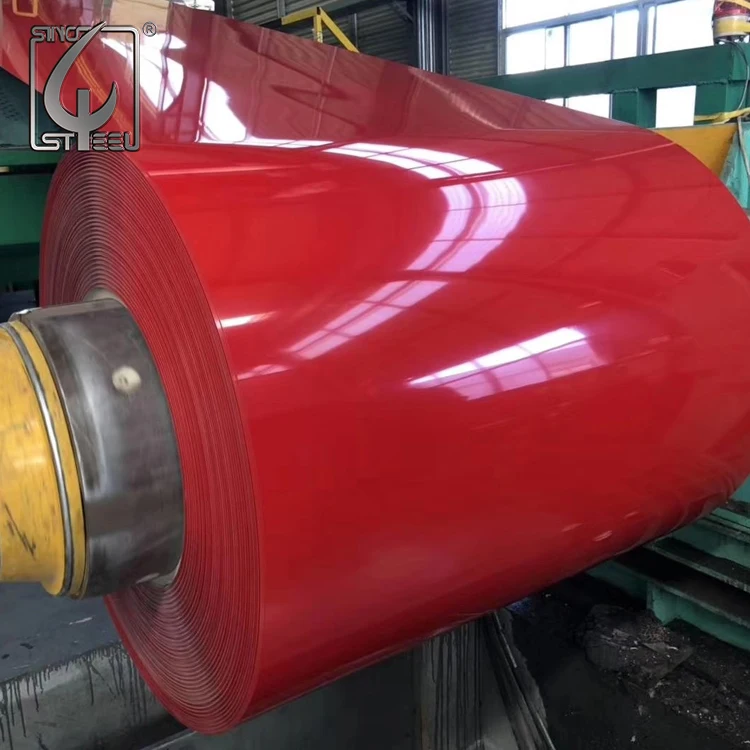 Дешевая цена, завод, оптовая продажа, Z120g предварительно окрашенная оцинкованная стальная катушка, Оцинкованная катушка с цветным покрытием