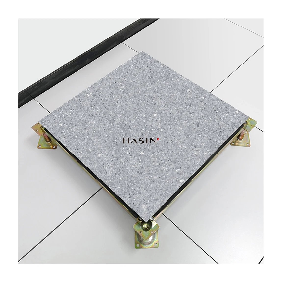 Contemporary Style 600X600mm Antistatic Floor Tiles Server Room Raised Floor System Hpl Antistatic Raised Floor Tiles