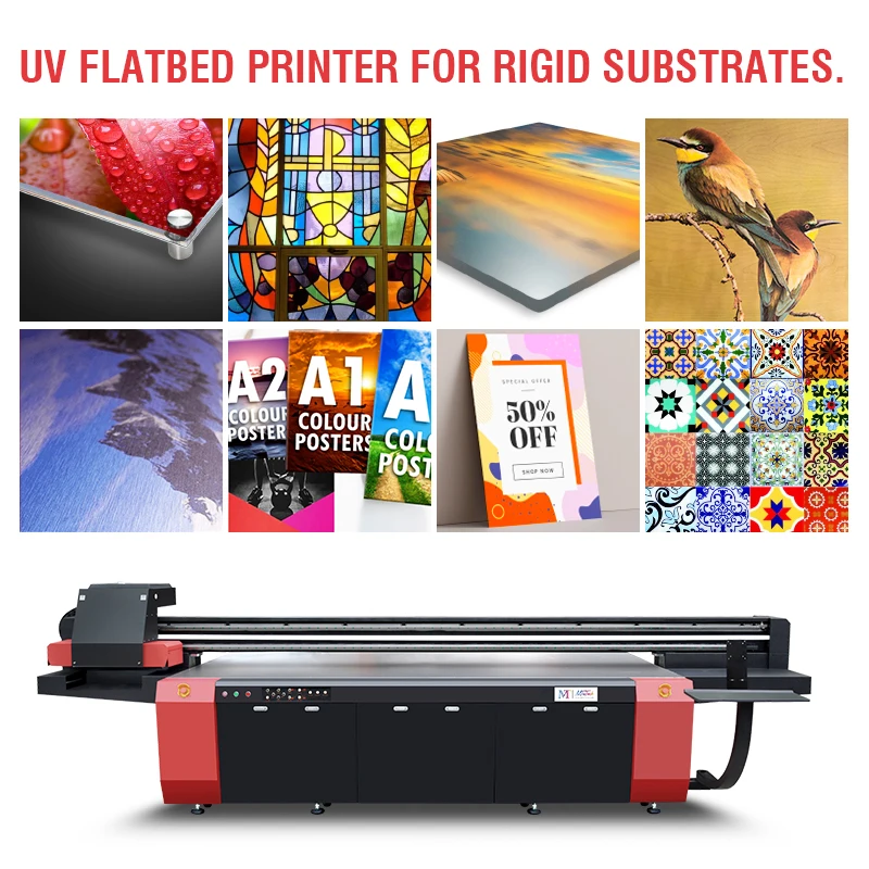 Large Format UV Flatbed Printer 3220 for Various Rigid Substates Printing (Ricoh Gen5/Gen6 Heads, 3200mm*2000mm)