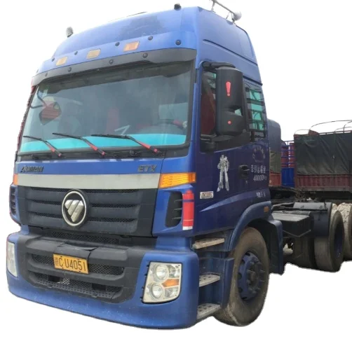 2015 Foton Auman Trailer Truck 40 Tons Used Tractor Head for Sale