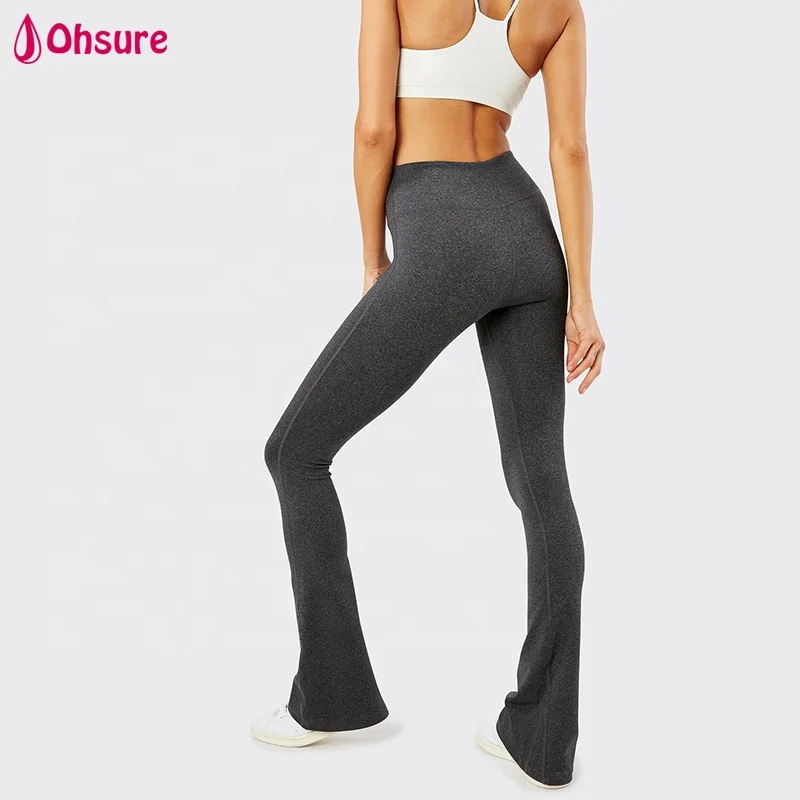 
Wide Leg Sport Pants Women High Waist Stretch Bandage Flare Pants Broad Leg Dance Yoga Pants Sport Long Trousers 