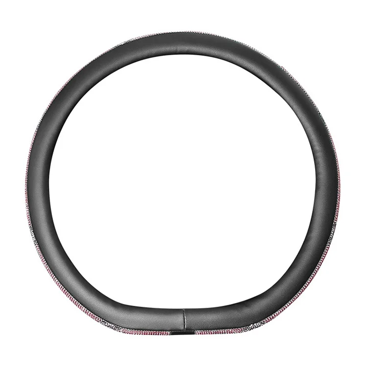 D shape Full Diamond Steering Wheel Cover