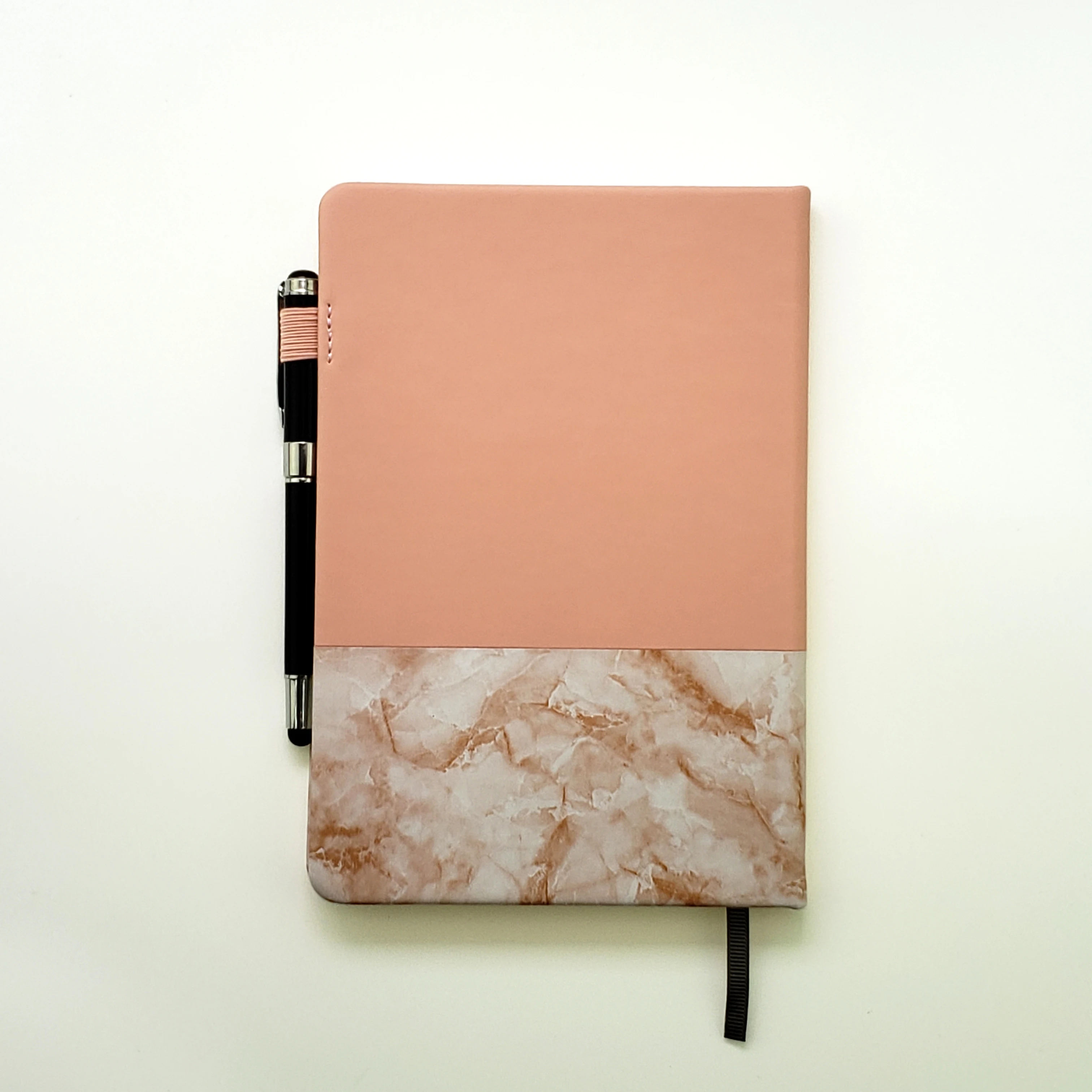 Manufacturer Wholesale Custom Logo A5 Notebook PU Leather Travel Journal