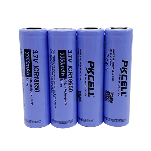 PKCELL Bulk Wholesale ICR18650 3.7V 18650 Li ion lithium rechargeable battery cell 2200mAh batterie for Speaker,MP4