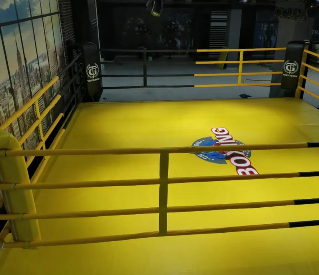 Высококачественное стандартное большое боксерское кольцо размером 9mX9m, сделано в Китае