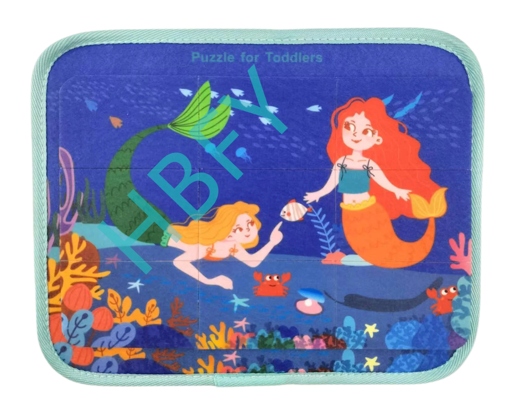 Custom Pink Princess Castle Theme Felt Wooden Educational Busy Board Sensory Activity Board Manufacture Factory