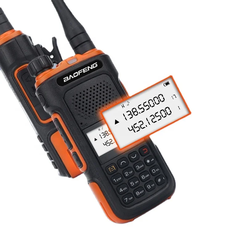 baofeng Baofeng UV-10 commercial two-segment high-definition display glare flashlight walkie-talkie