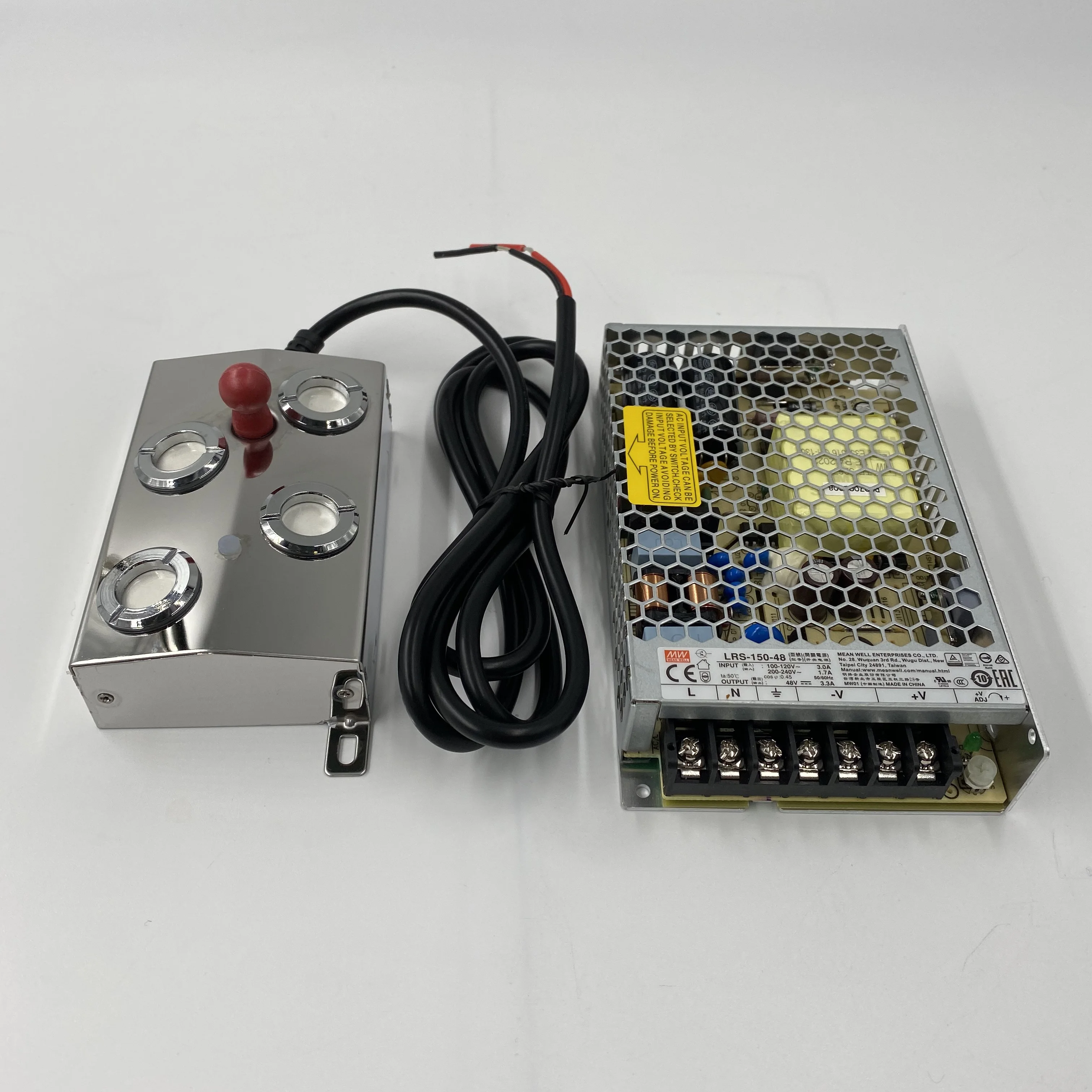 4 Head Ultrasonic Atomizer Piezo Mist Maker Fogger with 150W Meanwell Power Supply for Agricultural & Industrial Humidification