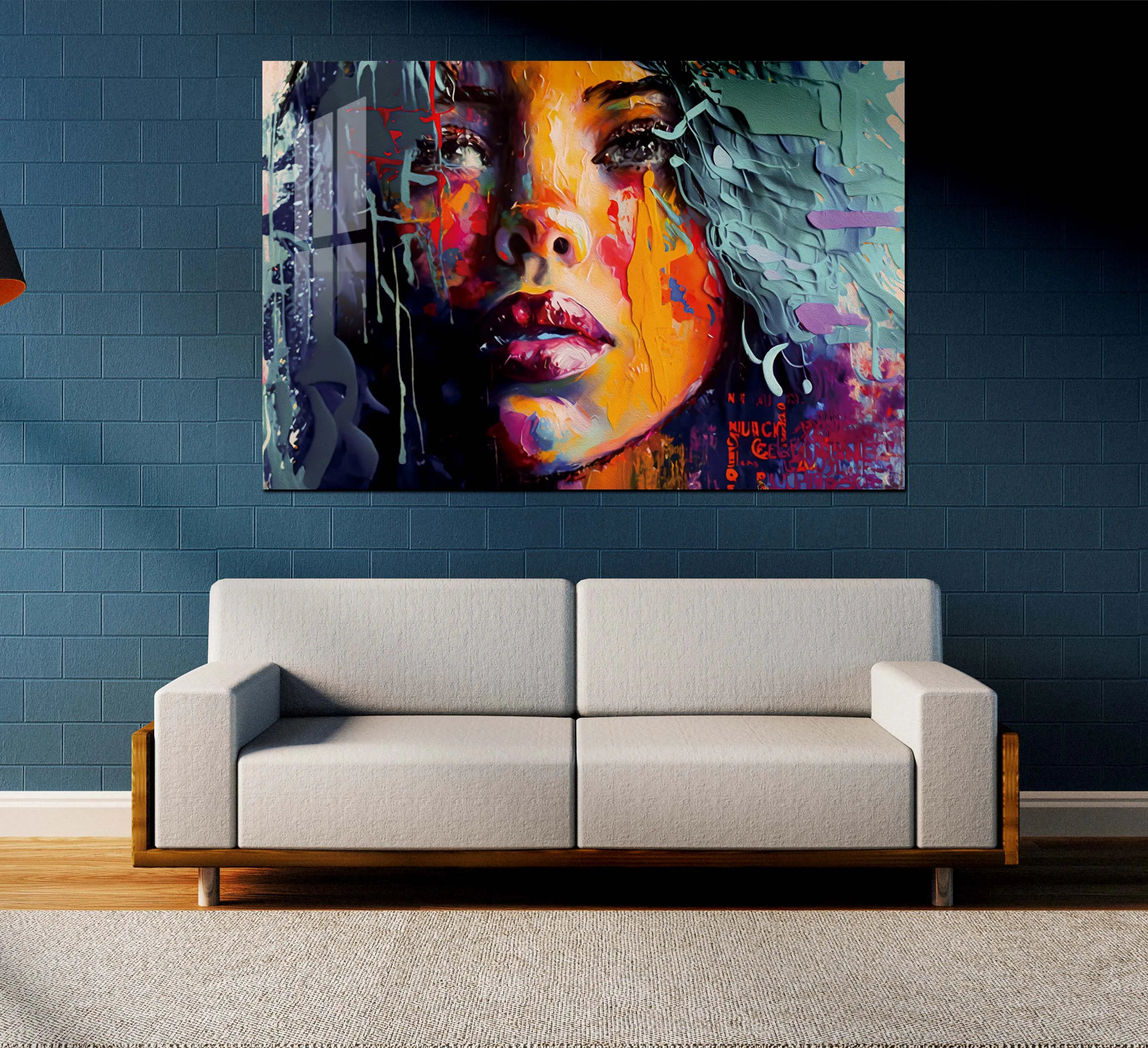 OEM Portrait Custom Painting Canvas Poster HD Print Wall Art Home Decoration