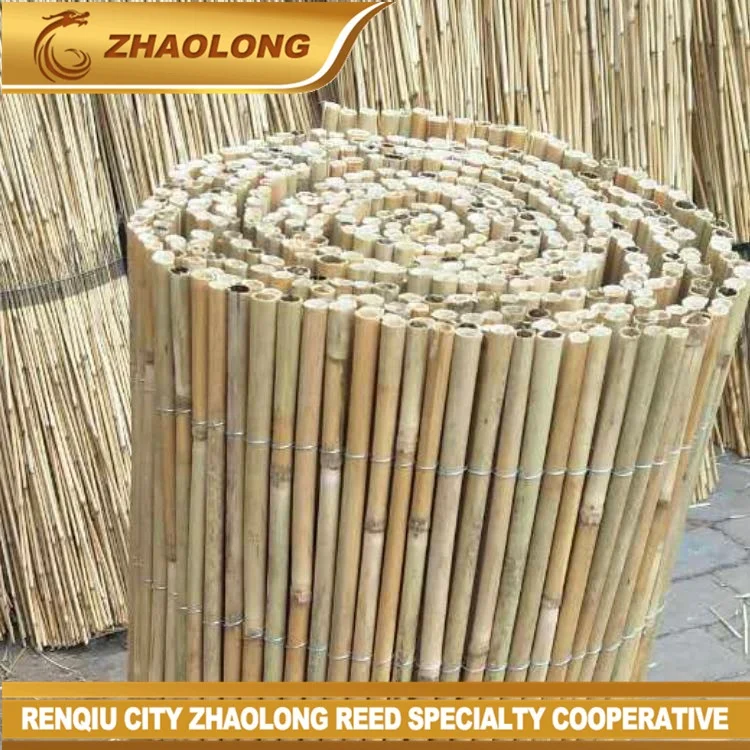 China factory sale handmade reed bamboo fence garden