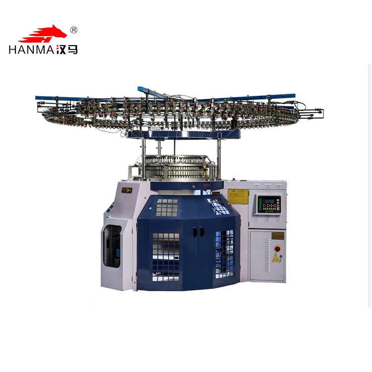 HANMA BRAND 3 thread fleece circular knitting machine / textile knitting machine