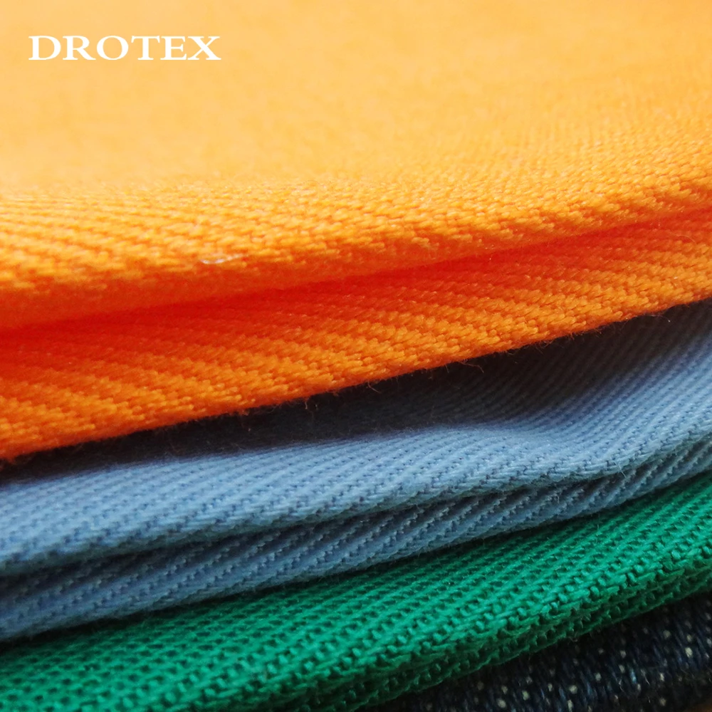 Working Clothes Modacrylic Fabric Supplier Flame Retardant Oil Refinery Cotton Acrylic Blended Knit Fabrics