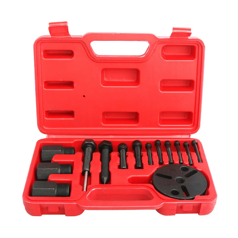 14pcs Car Air Conditioning Compressor Clutch Tool Kits AC Puller Remover Tool AC Compressor Clutch Remover Installer Puller Tool