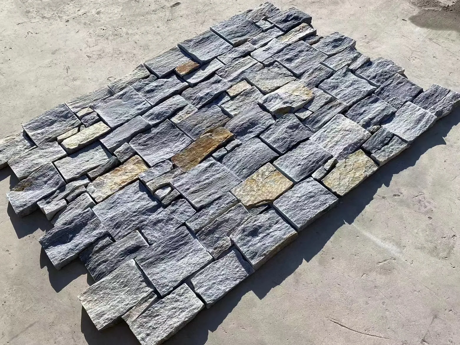 China Factory  Random Stone Wall Cladding Stone Wall Tile Trim Stone Pillar Cladding