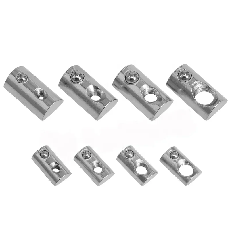 Custom M4 M5 M6 M8 M19 M10 M16 Sliding Hammer Head T Slot Nut For Fasten Connector 4545 Aluminum Extrusions