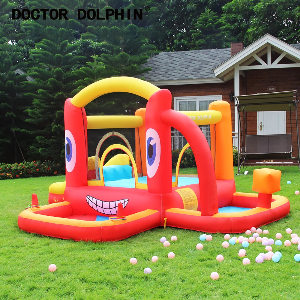 Надувной замок Doctor Dolphin лидер продаж игрушка для игр на открытом