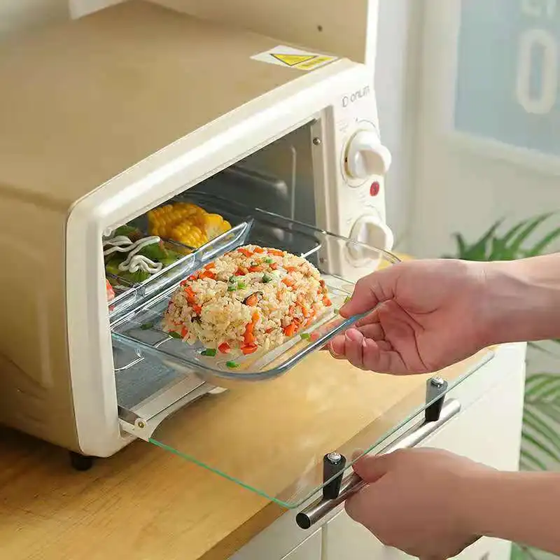 Hot sale Transparent Kore style lunch box dumpling dish with 4 compartment  Dumpling Trays Household Dumpling Trays