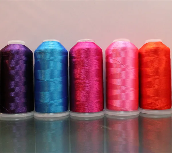 High quality polyester embroidery thread sewing thread 120d/2 150d/2 polyester thread