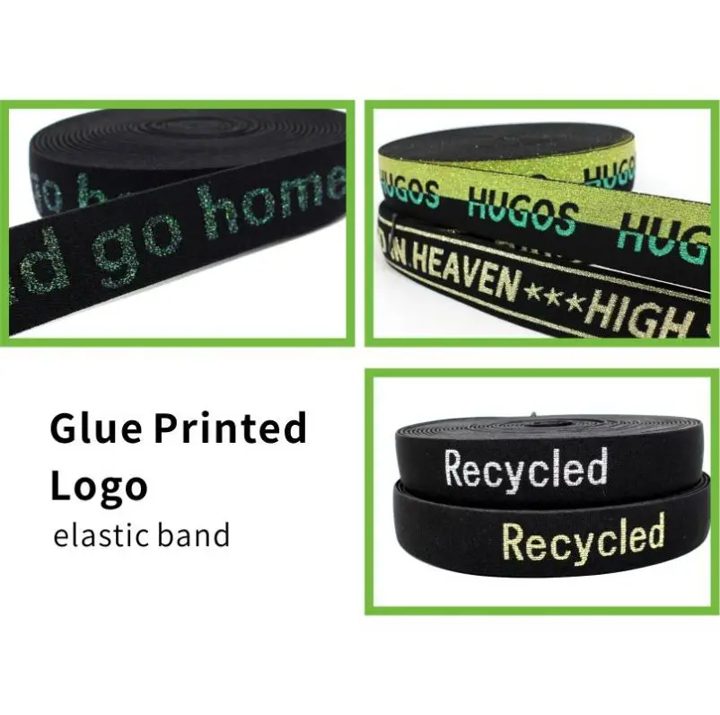 Customized available for underwear anti slip 30mm-50mm nylon elastic band