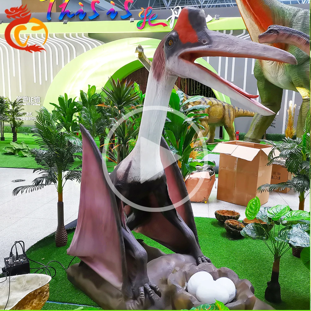 Pterodactyl распродажа заказной анималтроник натуральный размер большой динозавр ревущий мир Юрского динозавра