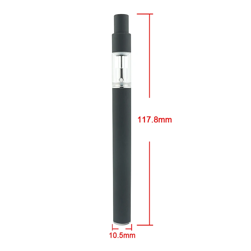 No Wick Thick Oil Disposable Oil Pen Slim Glass 0.3 .5ml Tank Ceramic Mouthpiece disposable vape pen