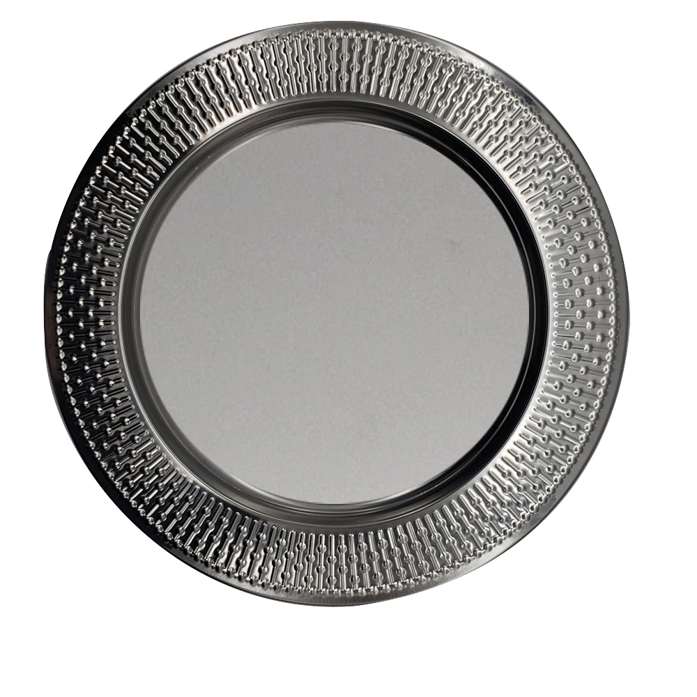 New Design Wedding Charger Plates Gold Stainless Steel