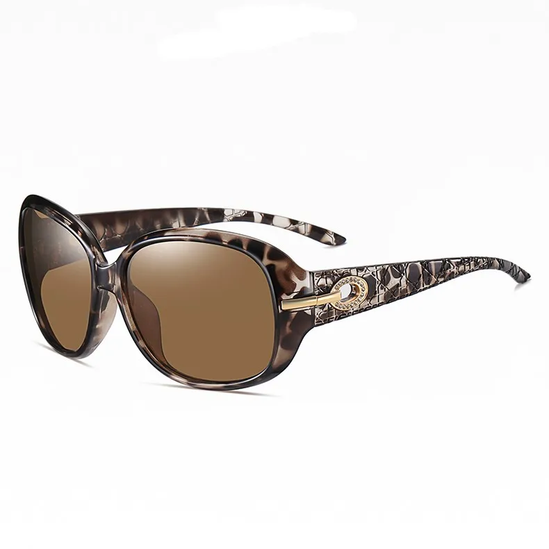 Женские квадратные солнцезащитные очки изысканные повседневные в оправе с большими глазами лягушки