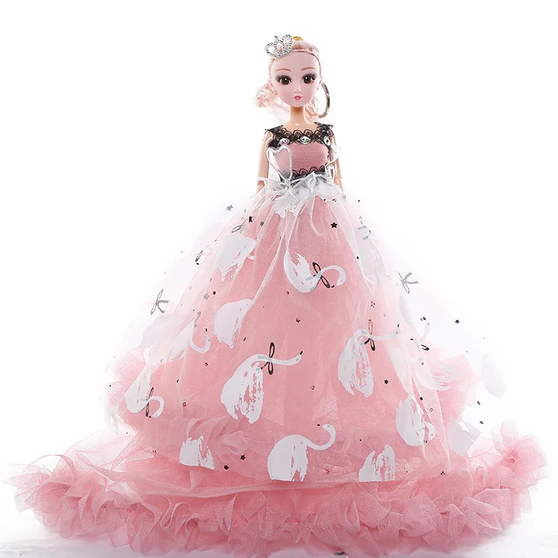 Plastic joint movable doll Wholesale fashion BJD girl doll for kids gift Promotional Soft bjd Girl Doll Toy