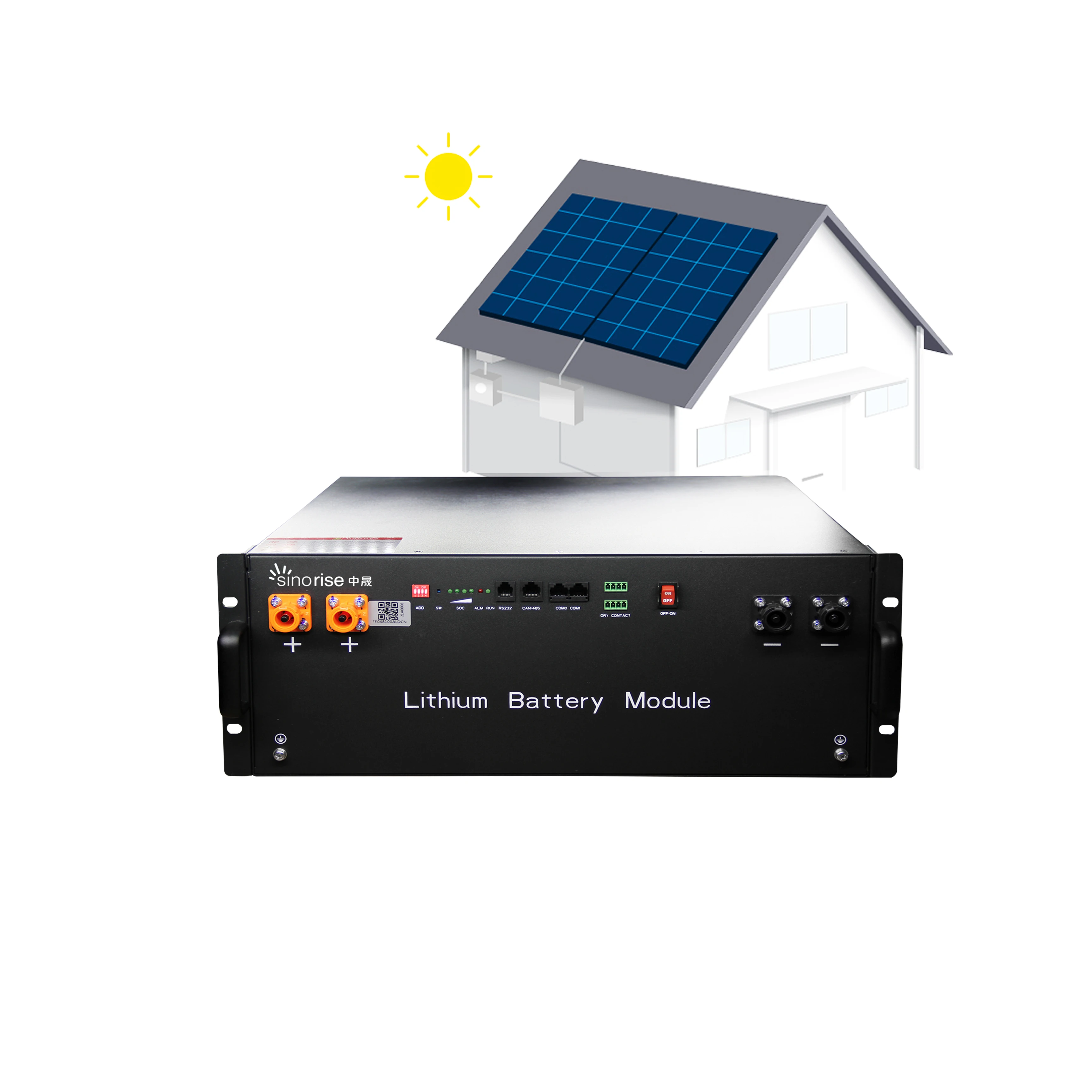 us2000 us3000 High Voltage 48v Power battery solar lithium ion 100AH 200AH Rechargeable high/low temp protection battery pack