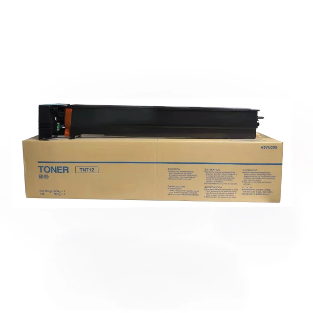 konica minolta bizhub 654 754 toner TN712 with Japan toner powder