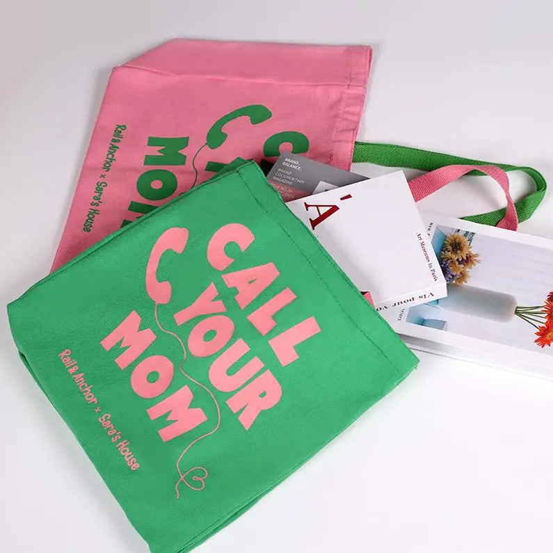 Qetesh Bags Laptop Handbags Neoprene Nylon Wholesale Eco Extra Large Shopping Hand Plain Reusable Foldable Mini Tote Bag Canvas