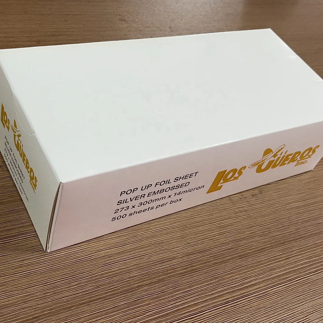 Выдвижные фольгированные листы 12-15 микрон для домашней кухни