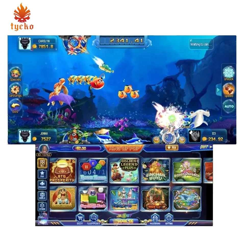 Timko popular fish game APP heartquake game online Noble fish table Game Room Fire Link for sale distributor