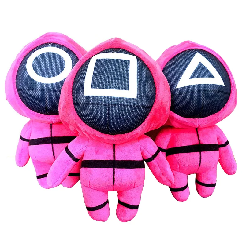 Squid Game Plush Doll South Korea Squid Game Surrounding Plushies Doll Guard Soldier Squid Game Plush Toy