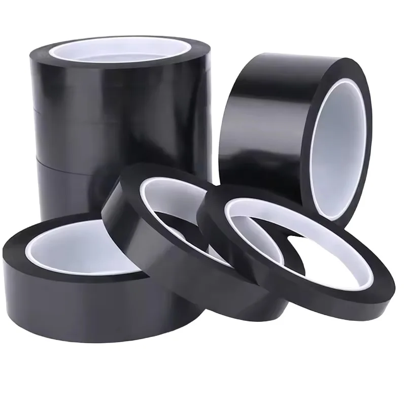 High Quality Black Mylar Polyester PET Film Acrylic Adhesive Shading Tape For Led Shading LCD LED