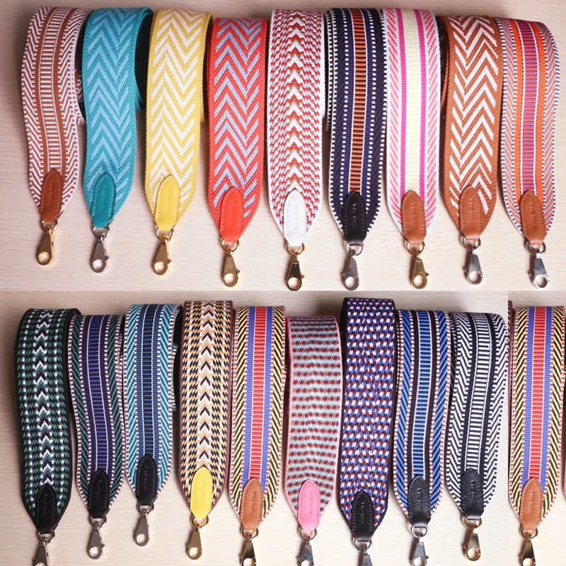 European and American big brand wide bag belt is suitable for female bag with one shoulder cross-body bag belt