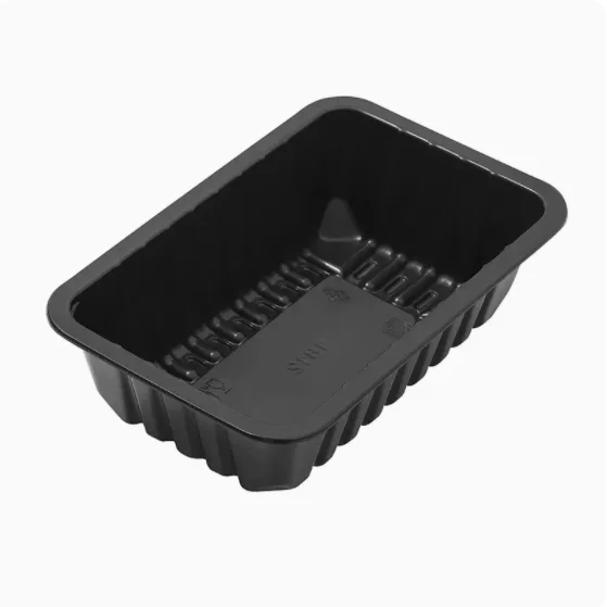 Disposable PP  heat sealing FOOD TRAY  Plastic meat snack tray