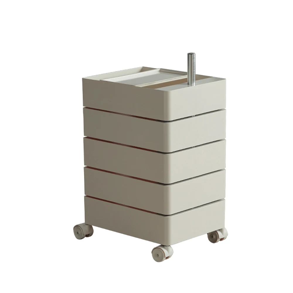Modern Plastic Mobile Hair Salon Beauty Hairdressing Trolley Cart storage for barber shop with Rolling Wheel